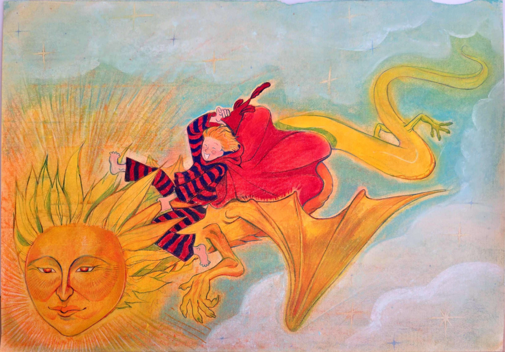 Ansel has won the prize of the Sun Dragons respect