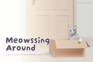 Meowssing Around by Chloe Jun